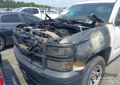 2014 Chevrolet Silverado 1500 Work Truck 1Wt from USA, damaged, VIN 1GCRCPEH1EZ110676